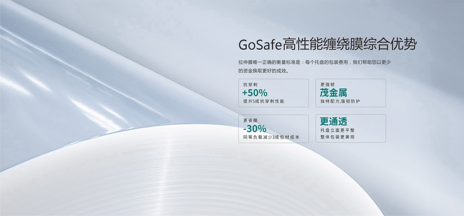 高性能缠绕膜优势